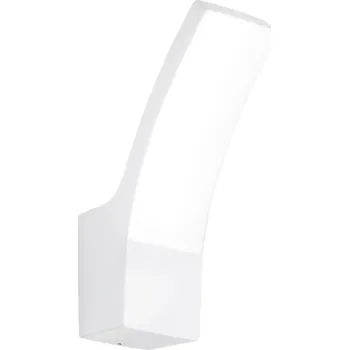 Venkovní osvětlení FANEUROPE Nástěnné svítidlo LED SAIL hliník difuzor bílá IP65 CCT 3000-4000 K 80x160x245 mm - FANEUROPE FAN LED-SAIL-AP-BCO