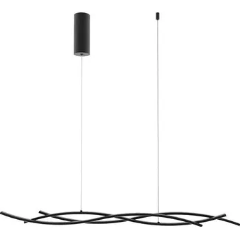 FANEUROPE Závěsné LED svítidlo KINETIC černá, 40 W, 5100 lm, CCT, 117,2 × 6 × 105 cm - FANEUROPE FAN LED-KINETIC-S-NER