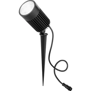 Venkovní osvětlení FANEUROPE Venkovní reflektor LED TARGET DC24 V černá hliník 30 W 468 lm RGBW IP67 7,8x12,3 cm - FANEUROPE FAN LED-TARGET-30-24V