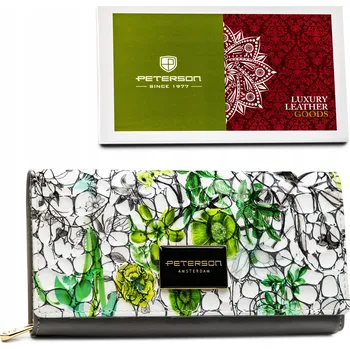Peterson peněženka z pravé kůže, vícebarevná - dámská