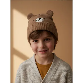 Oblečení a móda Sinsay - Čepice se směsí vlny a 3D prvky - béžová - 146FU-80M - 146FU-80M-S