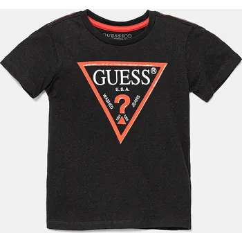 Chlapecké oblečení Dětské tričko Guess N73I55.K8HM0 černá 99X, vel. 110