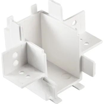 Bodové svítidlo FANEUROPE Příslušenství - vertikální úhlová spojka Bernini pro zapuštěné montážní pouzdro AD, 4,63 x 3,33 cm, bílá - FANEUROPE FAN BERNINI-TL-LVI-BCO