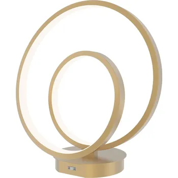 Lampička FANEUROPE Stolní lampa LED LIEVE zlatá 24 W 2340 lm CCT 18 x 10 cm - FANEUROPE FAN LED-LIEVE-L-ORO