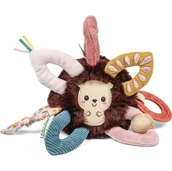 plyšák Lilliputiens - senzorický míček - ježek Leon