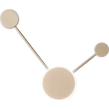 Nástěnné svítidlo FANEUROPE Nástěnné LED svítidlo ETERE zlatá, 10 W, 1380 lm, CCT, 33 x 6 x 45 cm - FANEUROPE FAN LED-ETERE-PL2 ORO