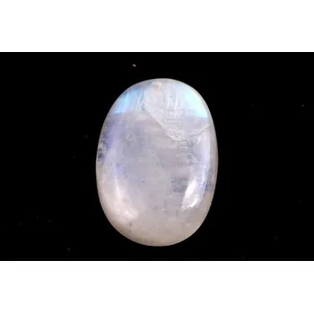 Přírodní kámen Vrtaný kabošon Moonstone č.V19 (33x22x9mm)