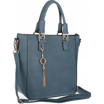 Victoria&Co kabelka eko kůže modrá