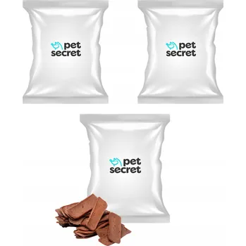 Pamlsek pro psa 2+1 Měkké proužky s hovězím masem 500g, psí pamlsek Pet Secret
