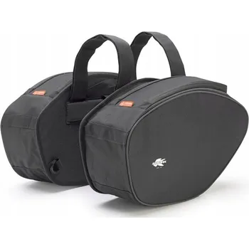 Zavazadlo na motocykl KAPPA 2025/01 BOČNÍ BRAŠNY (KUFRY) PEVNÉ (ROZŠIŘITELNÉ) 30L ČERNÉ