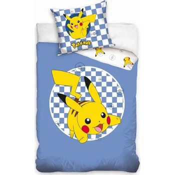 Povlečení Sada povlečení Carbotex 160 x 200 cm modrá