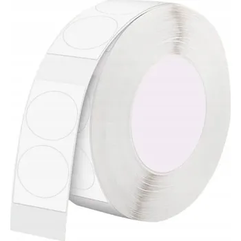 Samolepící etiketa Termální štítky Niimbot samolepky T 14x28mm 200 kusů (bílé kulaté)