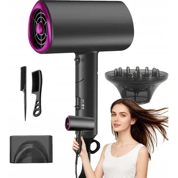 Fén Fén na vlasy s ionizací, difuzérem – profesionální, výkonný, tichý a moderní