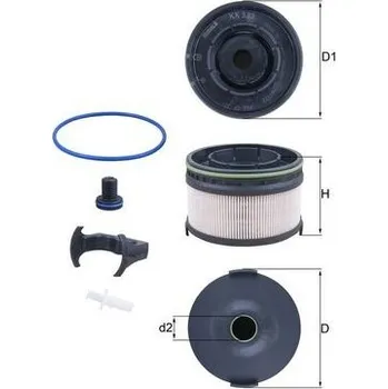 Palivový filtr Palivový filtr MAHLE KX 533KIT