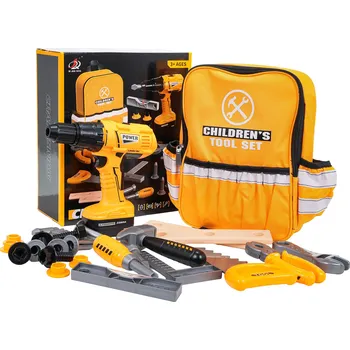 autíčko RKToys Sada malého kutila s batůžkem žlutá