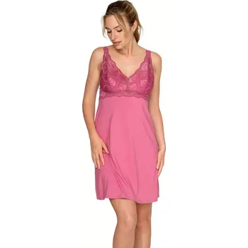 Dámská noční košile Dámská viskózová noční košilka Timo 358861 vřesová velikost S