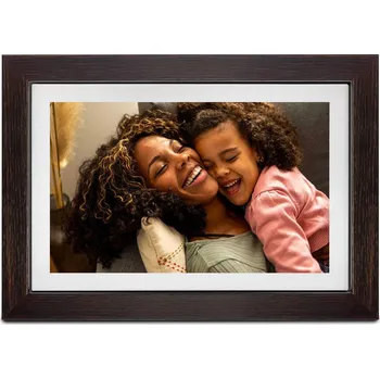 Sencor SDF 1093 digitální fotorámeček 10,1" s WIFI kávový