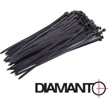 Stahovací páska Stahovací páska (trytka) 7,8x550mm / 100ks, nylonová, UV stabilní, černá