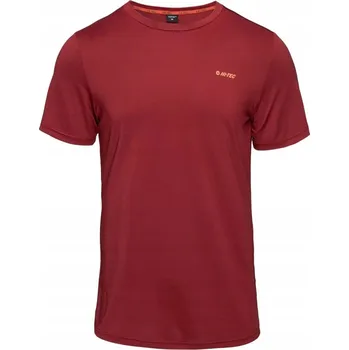 Pánské tričko HI-TEC Pánské Tričko s krátkým rukávem, rychleschnoucí a prodyšné HADI L