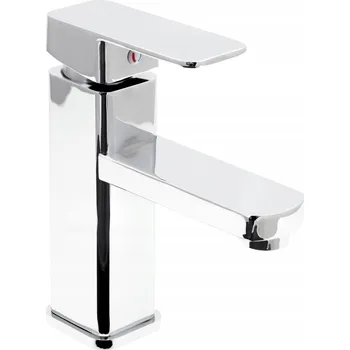 Vodovodní baterie Stojánková umyvadlová baterie Aqui BASIC stříbrná