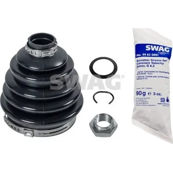 Hřídel nápravy Sada měchů, hnací hřídel SWAG 30 90 3595