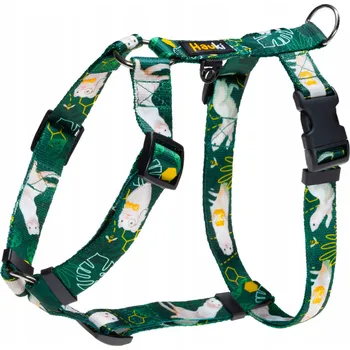 Postroj pro psa POSTROJE PRO NĚMECKÉHO OVČÁKA. VZOR FREŤKA. ZLATÉ KOVÁNÍ. ! Velikost XL