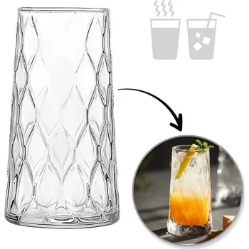 Sklenice Vysoká vlnová Sklenice 475 ml silná sklo 1 Ks SZK184