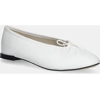 Dámské baleríny Kožené baleríny Marine Serre Lilouh Soft Nappa MS x Repetto, 41, bílá, 00X