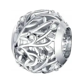 Přívěsek Charms ze stříbra beads větvičky se zirkony stříbrný korálek stříbro s925