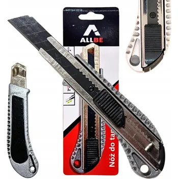 Pracovní nůž 24X NŮŽ NA TAPETY KOVOVÝ NŮŽ 18MM LÁMACÍ ČEPEL TAPETÁŘSKÝ NŮŽ ČALOUNICKÝ