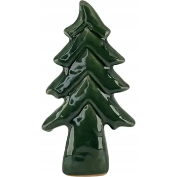 Obraz VÁNOČNÍ STROMEČEK ZELENÁ DEKORACE 17 cm na stůl, poličku