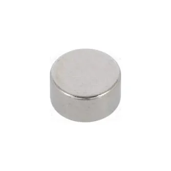 Dekorativní magnet Magnet konstantní neodymový H 3mm 7,5N Ø 6mm