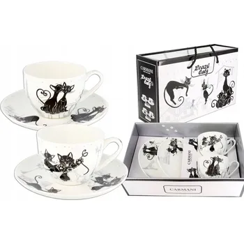 2 ŠÁLKY CARMANI KOČKY CRAZY CATS