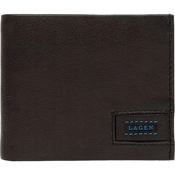 Peněženka Peněženka Lagen , přírodní kůže, černá - muž