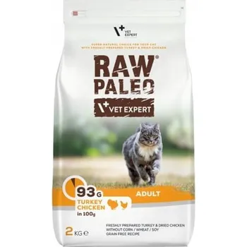 Krmivo pro kočku Raw Paleo suché krmivo krmivo s krůta 0,25 kg