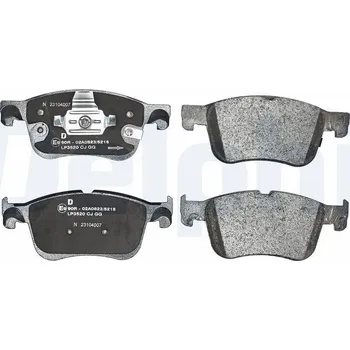 Brzdová destička Sada brzdových destiček, parkovací brzda DELPHI LP3520