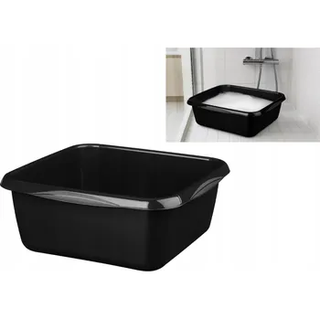 Kulatá kuchyňská mísa Molly 7 l černá