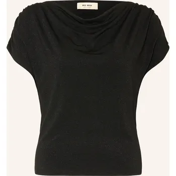 Dámské tričko Mos Mosh Dámský Top Mmshima S Třpytivou Přízí, černá, 42