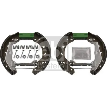 Brzdová čelist Sada brzdových čelistí, parkovací brzda FEBI BILSTEIN 34476