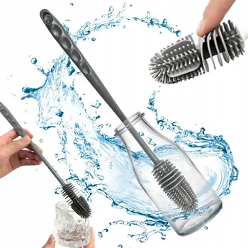 Kartáč na nádobí Profilovaný kartáč s rukojetí (držadlem) Skandynawski Dom 1 ks