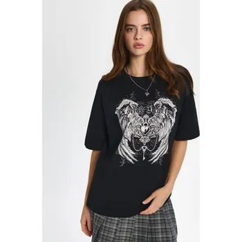 Dámské tričko Tričko s potiskem - M - House - černá - 650GV-99X