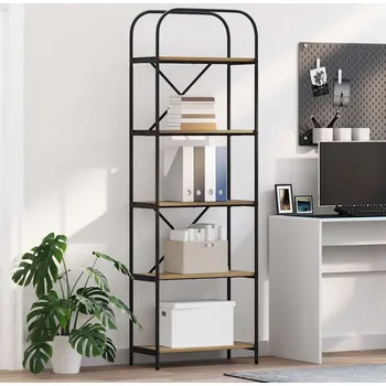 Knihovna vidaXL Knihovna dub artisan 60 x 30 x 183 cm Kompozitní dřevo [879856]