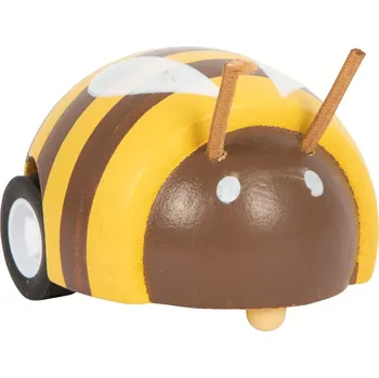 Dřevěná hračka small foot Dřevěné natahovací zvířátko Včelka