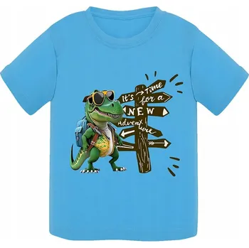 Tup Tup dětské tričko modré bavlna velikost 140