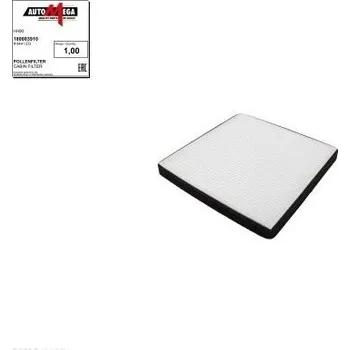 Ventilátor topení a klimatizace Filtr, vzduch v interiéru AUTOMEGA 180003910