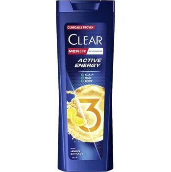 Šampon Šampon Clear Men 3v1 Active Energy 360 Ml