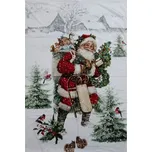 Clayre & Eef - Polyesterový pléd SANTA CLAUS KT060.098