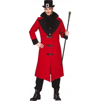 Karnevalový kostým KOSTÝM GOTICKÝ TEMNÝ ĎÁBEL ČERT HALLOWEEN M