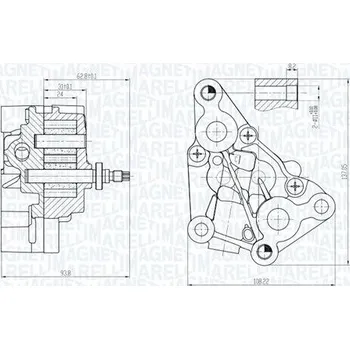 Olejové čerpadlo Olejové čerpadlo MAGNETI MARELLI 351516000112