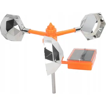 Odpuzovač zvířat Bílý solární odpuzovač ptáků se zvukem Solar Sound Light